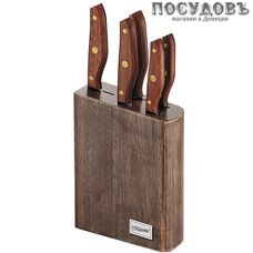 Maestro MR-1416 ножи в наборе (5 ножей; подставка), сталь нержавеющая, 6 пр.