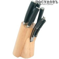 Maestro MR-1424 ножи в наборе (5 ножей; ножницы кухонные; подставка), сталь нержавеющая, 7 пр.