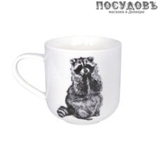Quinsberry Raccoon YQ2107B1 кружка, 450 мл, фарфор