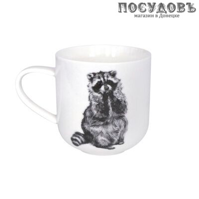 Quinsberry Raccoon YQ2107B1 кружка, 450 мл, фарфор