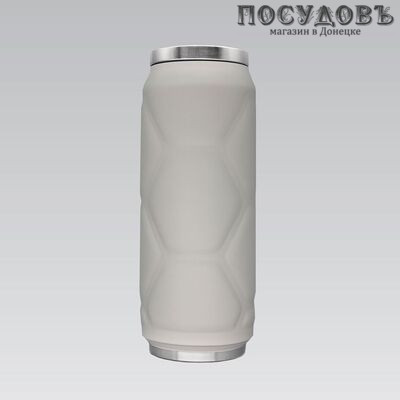 Maestro Grey MR-1647-50 термокружка, колба сталь нержавеющая 18/10 500 мл, серый