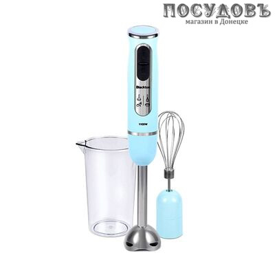 Blackton Bt HB1030SS блендер с венчиком и стаканом, 1100 Вт, цвет голубой