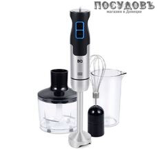 BQ HB1234SS блендер многофункциональный, 1500 Вт, измельчитель 860 мл, цвет сталь-черный