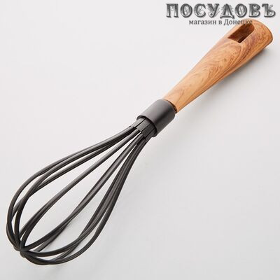 Webber Эко ВЕ-1567Y, венчик, 320 мм, нейлон, ручка пластиковая, Россия, на блистере 1 шт.