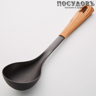 Webber Эко ВЕ-1562Y, половник, 340 мм, нейлон, ручка пластиковая, Россия 1 шт.