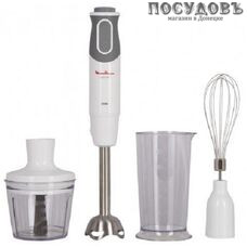 Moulinex DD642132 блендер погружной, 800 Вт, измельчитель 500 мл, цвет белый