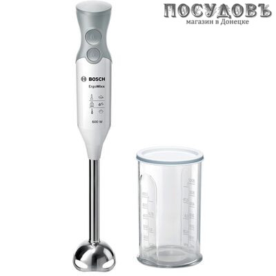 Bosch MSM 66110 блендер погружной, 600 Вт, цвет белый