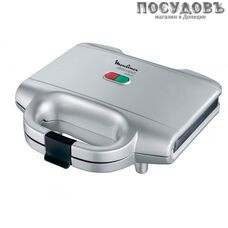 Moulinex Sm Utracompact SM154135 сэндвичница 230×130 мм, 700 Вт, цвет серебро