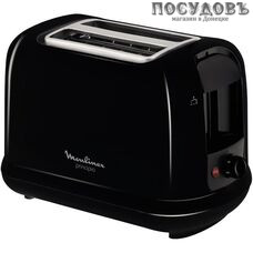 Moulinex LT-160830 тостер на 2 шт, 700 Вт, цвет черный