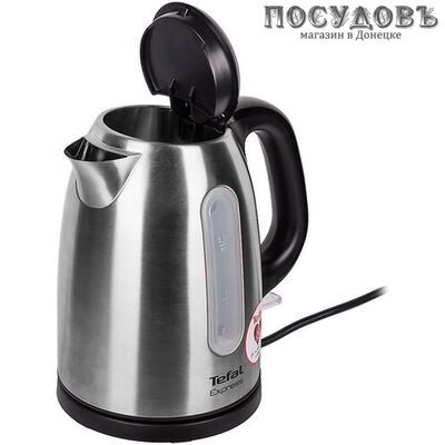 Tefal Express KI-230D30 электрочайник, 2400 Вт, 1700 мл, сталь нержавеющая