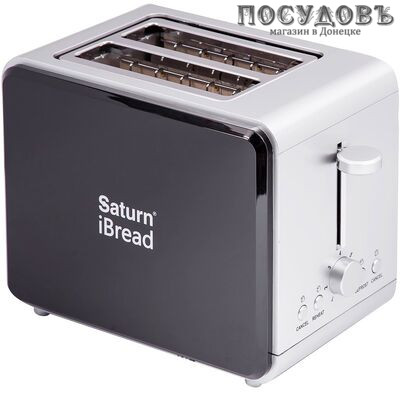 Saturn ST-EC 0149 тостер на 2 шт, 850 Вт, цвет черный