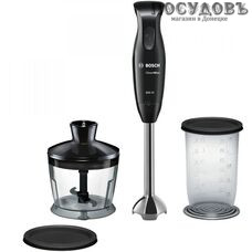 Bosch MSM2620B блендер многофункциональный 600 Вт, 350 мл, цвет черный