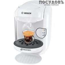 Bosch Vivy TAS 1404 (CTPM07) кофеварка 2 в 1, 1300 Вт, 700 мл, цвет белый
