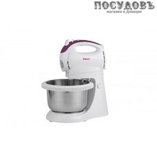 Saturn ST-FP1055 миксер с чашей 2,5 л, 280 Вт, 5 скоростей, цвет белый с фиолетовым