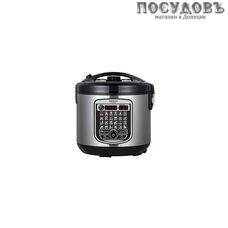 Delta Lux DL-6523 мультиварка 900 Вт, программы 25, чаша антипригарное покрытие 5 л, цвет черный с серым Delta Lux DL-6523 мультиварка 900 Вт, программы 25, чаша антипригарное покрытие 5 л, цвет черный с серым
