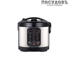 Delta Lux DL-6524 мультиварка с весами 900 Вт, программы 24, чаша антипригарное покрытие 5 л, цвет черный с серым Delta Lux DL-6524 мультиварка с весами 900 Вт, программы 24, чаша антипригарное покрытие 5 л, цвет черный с серым