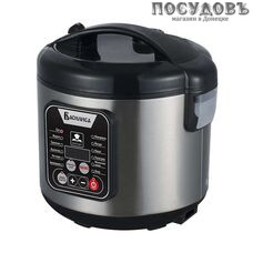 Василиса ВА-6001 мультиварка 900 Вт, программы 12, чаша антипригарное покрытие 5 л, цвет черная