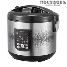 Василиса ВА-6002 мультиварка 860 Вт, программы 16, чаша антипригарное покрытие 5 л, цвет черная