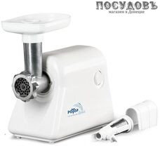 Ротор ЭМШ35/300-2 мясорубка электрическая с насадками 300 Вт 1 скорость, реверс нет, 0,6 кг/мин, корпус пластик, цвет белый