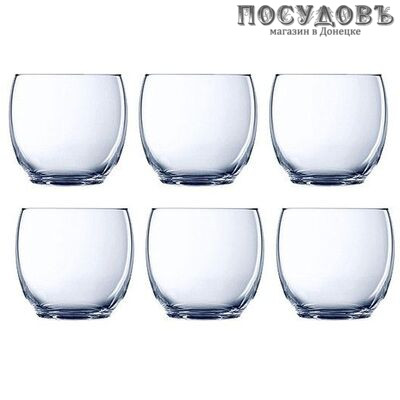 Luminarc Versailles G1651, стакан низкий 350 мл, стекло, Франция, в упаковке 6 шт.