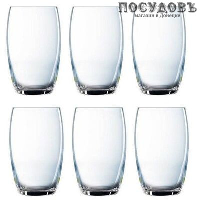 Luminarc Versailles G1650, стакан высокий 370 мл, стекло, Франция, в упаковке 6 шт.