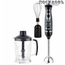 Viconte VC-4436 блендер многофункциональный, 950 Вт, измельчитель 950 мл, цвет черный