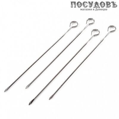 Webber BE-0479 шпажки в наборе, 255 мм, сталь нержавеющая, Россия 4 шт.