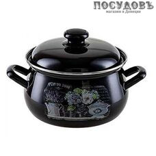 HITT Hitt Plat du jour С-3915АП2/8ДТ кастрюля с крышкой 4,5 л, сталь эмалированная