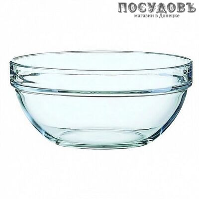 Luminarc Empilable 10022/73112 салатник, стекло упрочненное, цвет прозрачный, Ø200 мм, Франция 1 шт.