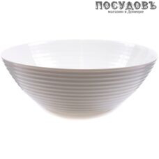 Luminarc Harena L2970 салатник, стекло упрочненное, цвет белый, Ø270 мм, 3000 мл, Франция 1 шт.