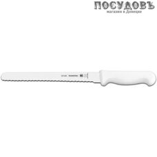 Tramontina Professional Master TR-24627/088 нож для нарезки ветчины, сталь нержавеющая DIN 1.4110 200 мм волнообразная заточка, всадная из полипропилена с покрытием Microban рукоятка, Бразилия, в чехле 1 шт.