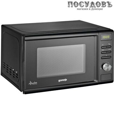 Gorenje MMO 20 DBII отдельностоящая микроволновая печь, 800 Вт, обычная (соло), 20 л, черная