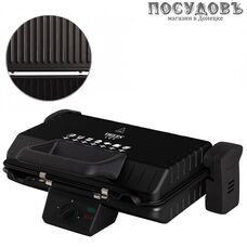Delta Lux DL-050B гриль электрический 340×220 мм, 2000 Вт, 1 вид сменных пластин, 1 емкость для сбора жира, цвет черный Delta Lux DL-050B гриль электрический 340×220 мм, 2000 Вт, 1 вид сменных пластин, 1 емкость для сбора жира, цвет черный