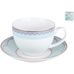 Quinsberry Madeline green NBHHCS06 чайная пара, 290 мл, фарфор, 2 пр.