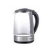 Blackton Bt KT2026G электрочайник, 1500 Вт, 2000 мл, стекло закаленное, внутренняя подсветка, черный-стальной