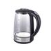 Blackton Bt KT2026G электрочайник, 1500 Вт, 2000 мл, стекло закаленное, внутренняя подсветка, черный-стальной