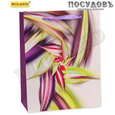 Dream cards Сказочный цветок ПП-4199 пакет подарочный, 420×310×120 мм, бумага, матовая ламинация