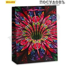 Dream cards Яркий цветок ПП-4174 пакет подарочный, 420×310×120 мм, бумага, матовая ламинация