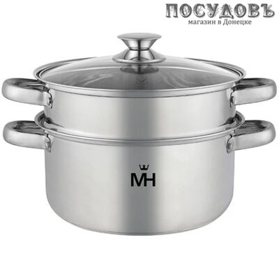 MercuryHaus MC-1615 пароварка 2,1 л, сталь нержавеющая, капсульное дно