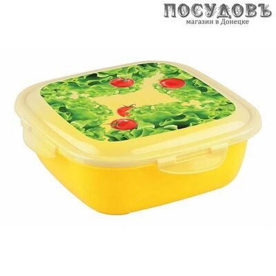 Бытпласт Click&Lock 4311942 контейнер с крышкой, пластик, 1550 мл