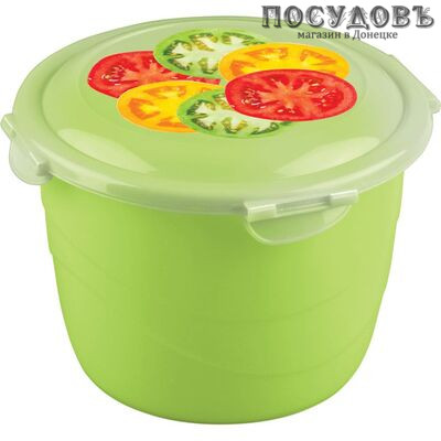 Бытпласт Click&Lock 4311947 контейнер с крышкой, полипропилен, Ø153×h111 мм