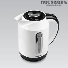 Maestro MR-041 электрочайник, 2000 Вт, 1700 мл, пластик, цвет белый