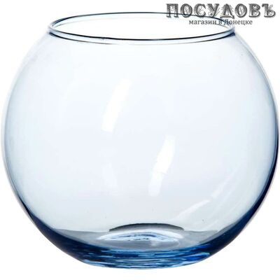 Pasabahce Flora Enjoy Blue 43417SLBD2, ваза 105 мм 800 мл, стекло, без упаковки 1 шт.