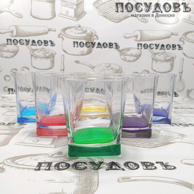 Pasabahce Baltic Rainbow 41290, стакан низкий 310 мл, материал стекло, Россия, в упаковке 6 шт.