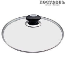 КНР 12657 крышка с ободком, стекло термостойкое, Ø260 мм
