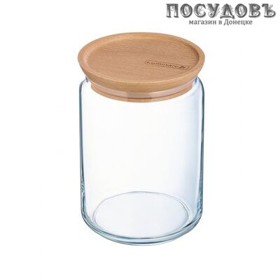 Luminarc Box Jar 48800 банка для хранения с герметичной крышкой, 1000 мл, стекло, Франция
