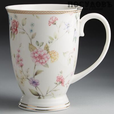 Beatrix МХ009L1 кружка подарочная белая с рисунком Венеция, фарфор, 360 мл, в подарочной упаковке 1 шт.