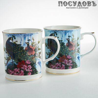 Beatrix МЛ066L/2 кружки в наборе, 400 мл, фарфор, в подарочной упаковке 2 пр.