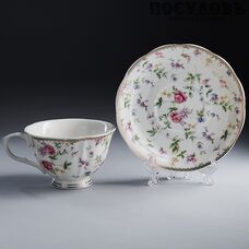 Beatrix Изабелла МХ006P/1 чайная пара, 220 мл, фарфор, в подарочной упаковке 2 пр.