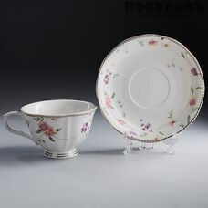 Beatrix Флориана МХ004P/1 чайная пара, 220 мл, фарфор, в подарочной упаковке 2 пр.